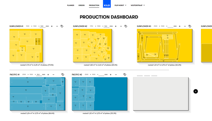 3d configuration dashboard