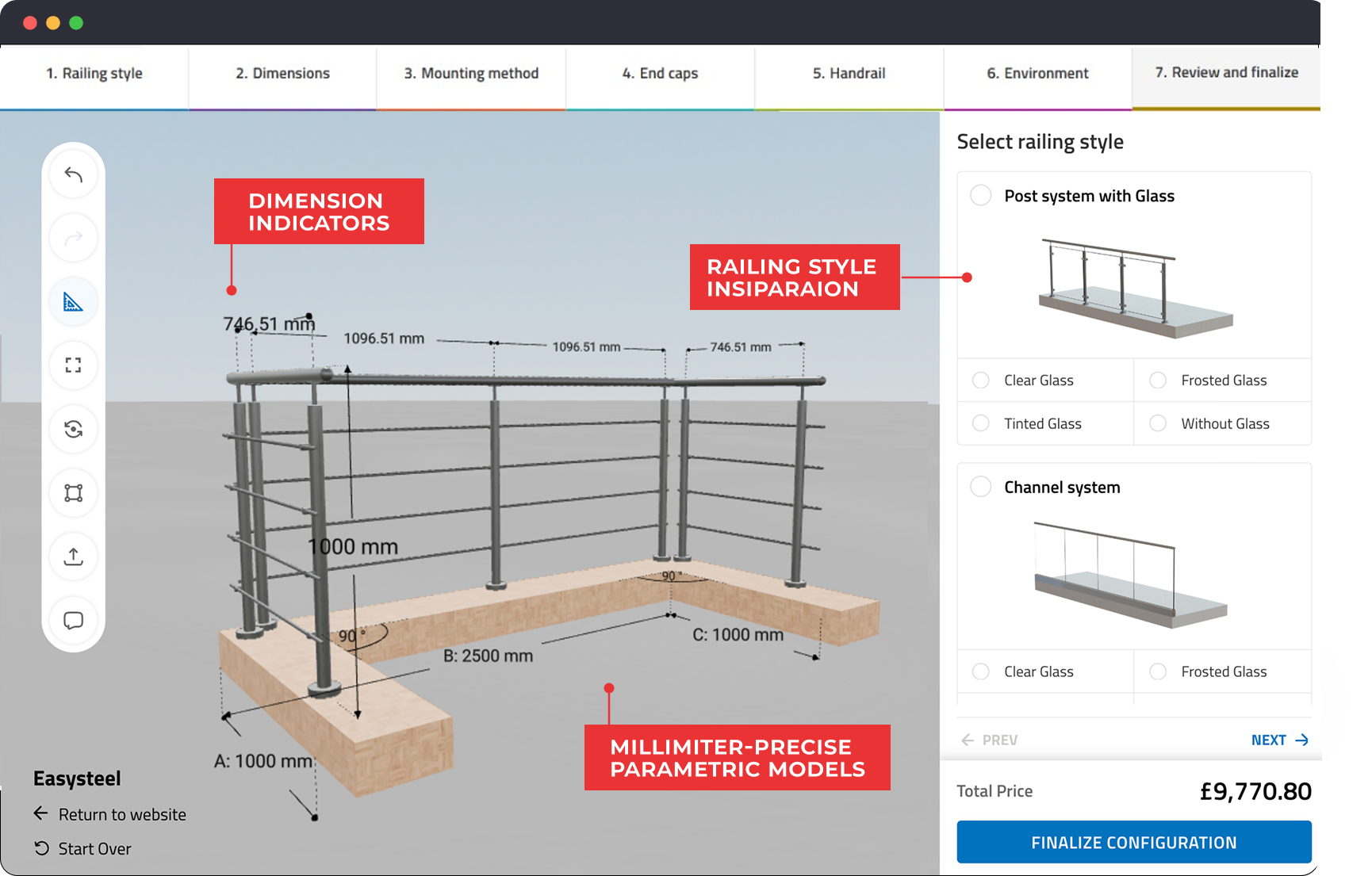 manufacturing product configurator
