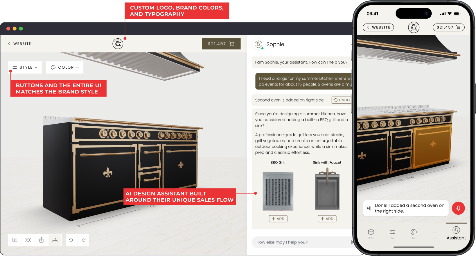 3d product configuration
