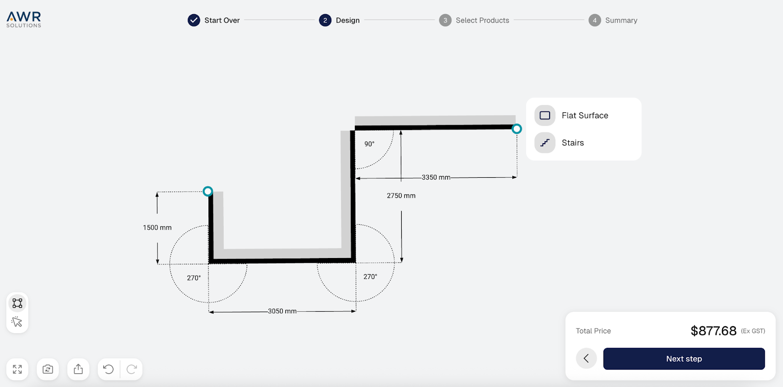 sketching mode in manufacturing configurator